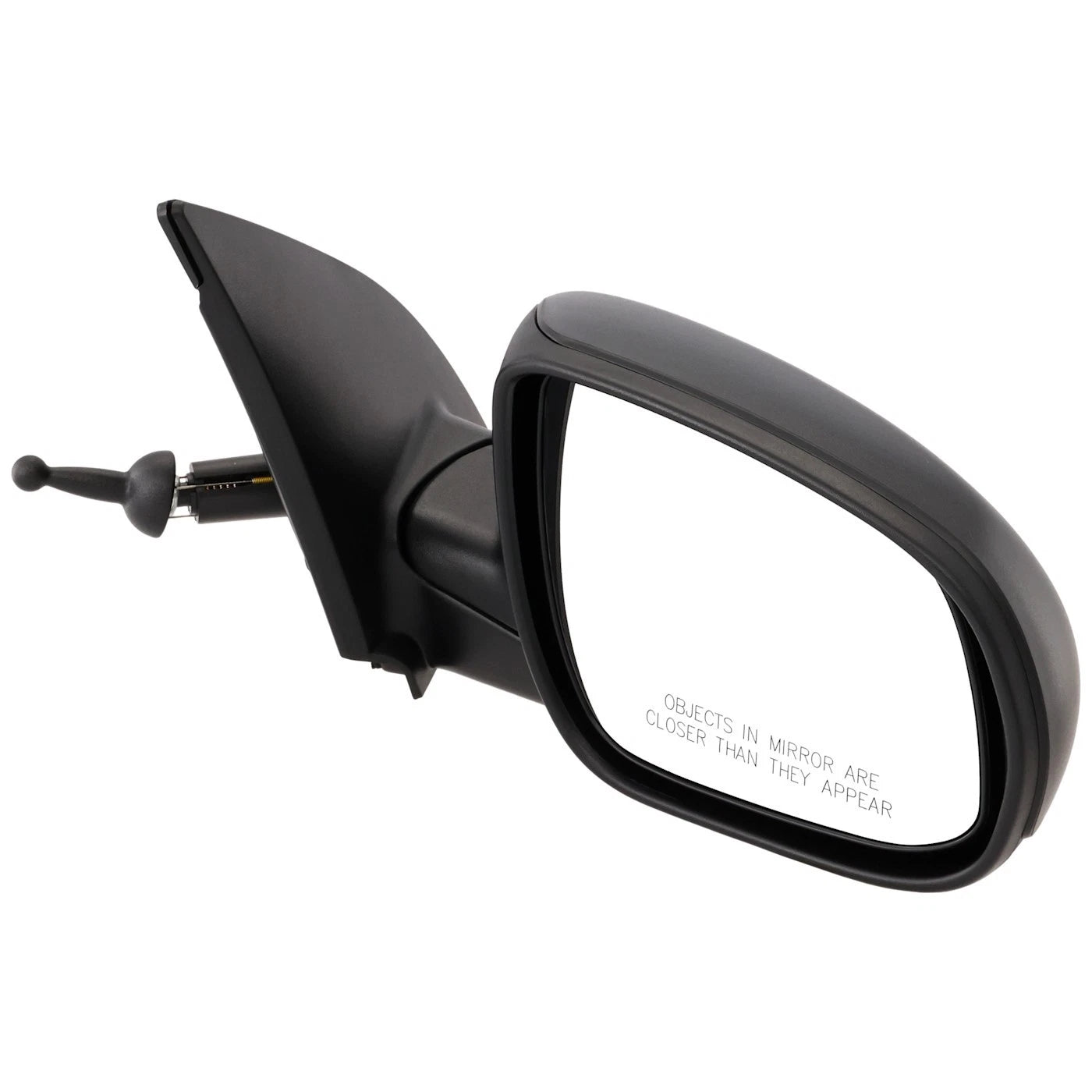 Manual Remote Mirror for Hyundai Accent (2010–2011) Right Black