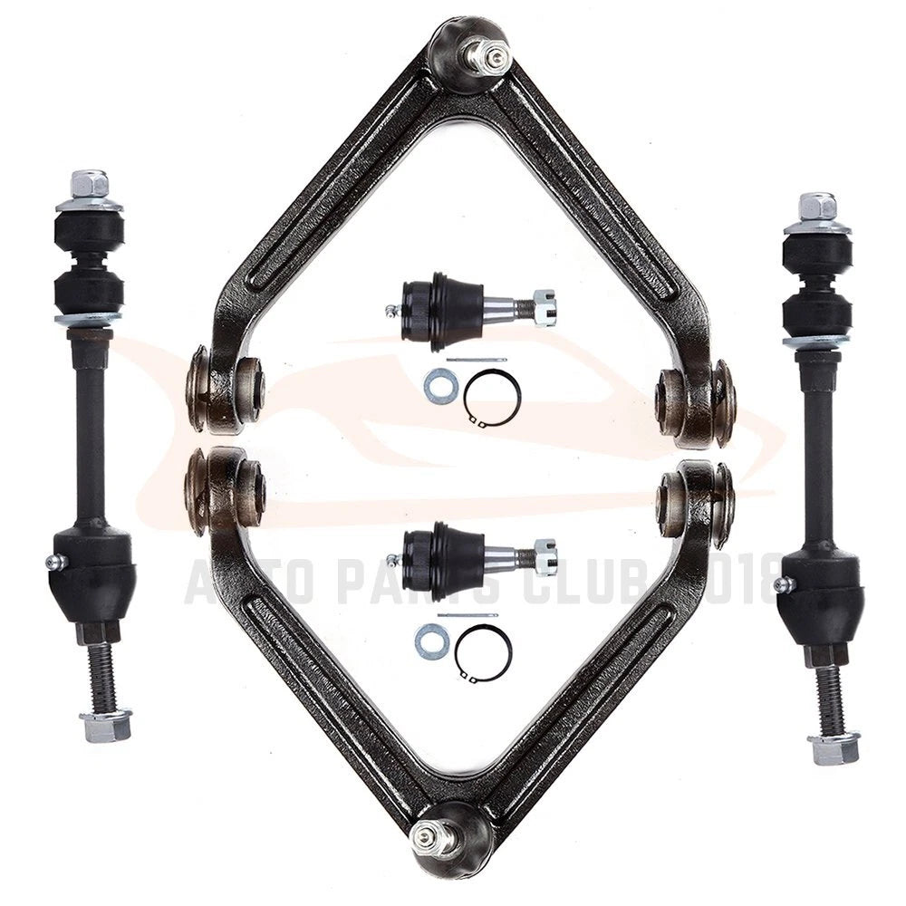 Set of 6 Front Upper Control Arm Ball Joints for Dodge Ram 1500 (2002–2005)