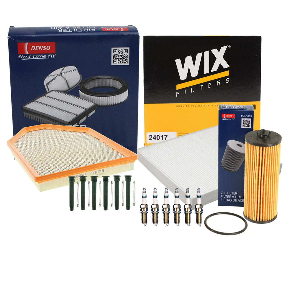 Tune Up Kit with NGK 6 Spark Plugs & Boots for Durango Grand Cherokee (2011–2020)