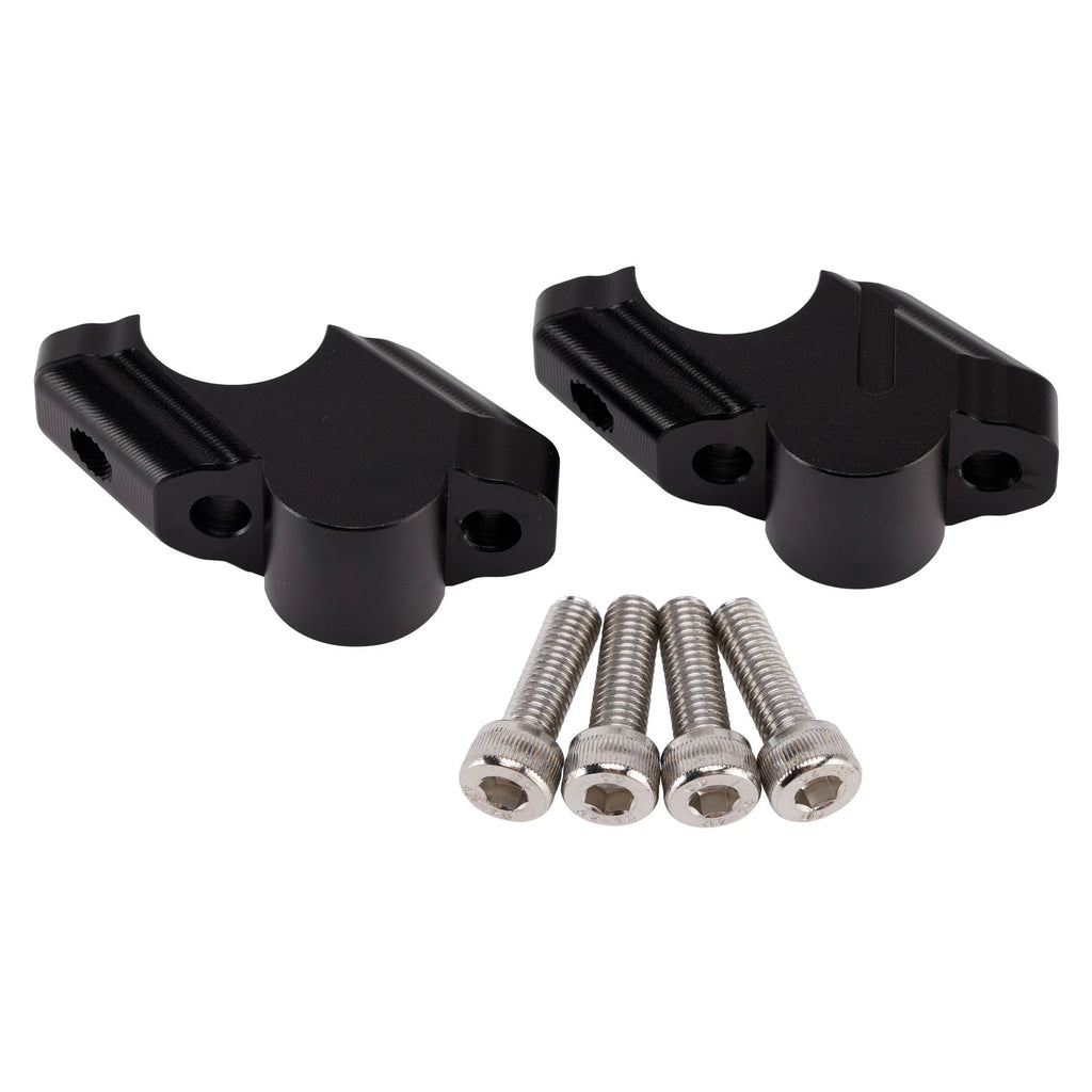 Offset Handlebar Riser 30mm Up 21mm Back Black for Yamaha Ténéré 700 (2019–2025)