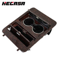 Woodgrain Center Console Cup Holder for Chevy Trucks & SUVs (YYYY–YYYY)