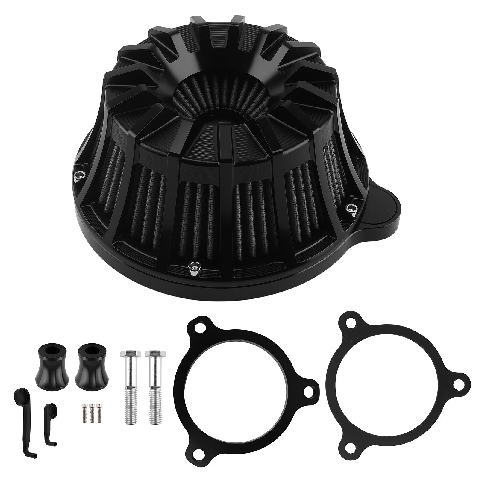 High Performance Turbine Air Filter for M8 Softail (2018–2023) Spike Style