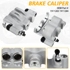 Front Brake Calipers w/ Pads for Polaris Ranger 500 570 700 800 900 902D 1000 XP
