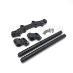 Clip-On Adapter Plate Handlebar Set for Yamaha MT-07 FZ-07 (2014–2017) Black