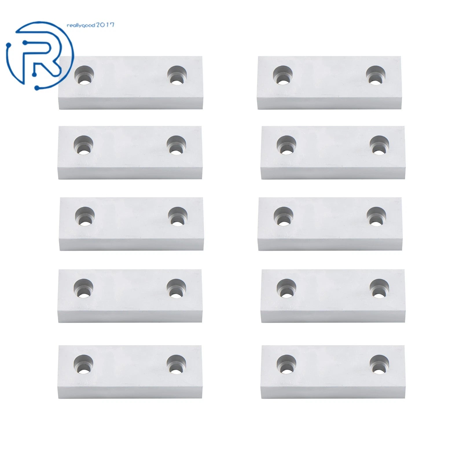 Set of 5 Machinable Soft Clamps for 6" Mill Vise