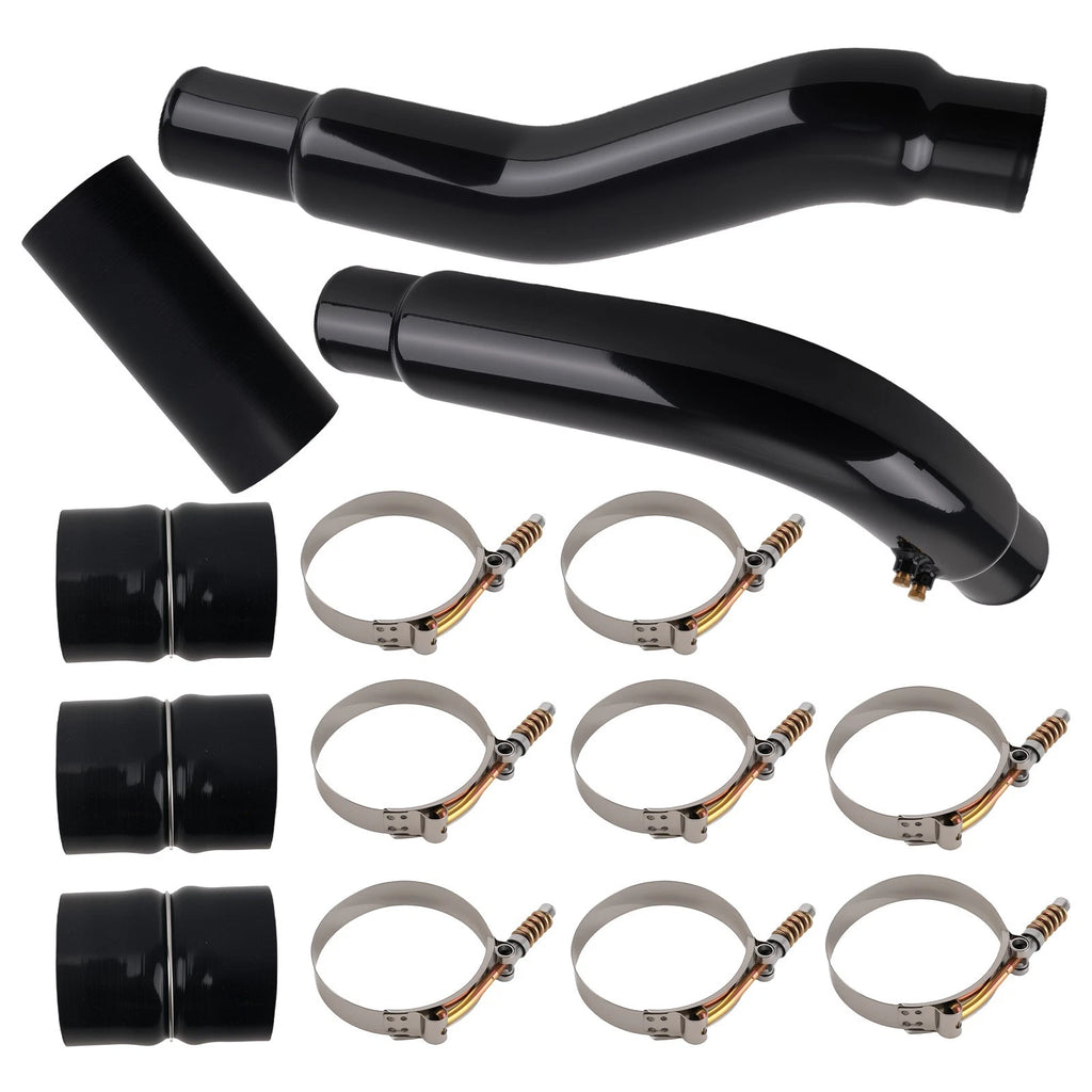 Intercooler Piping Kit for Dodge 6.7L Cummins (2007.5–2009) Black Aluminum