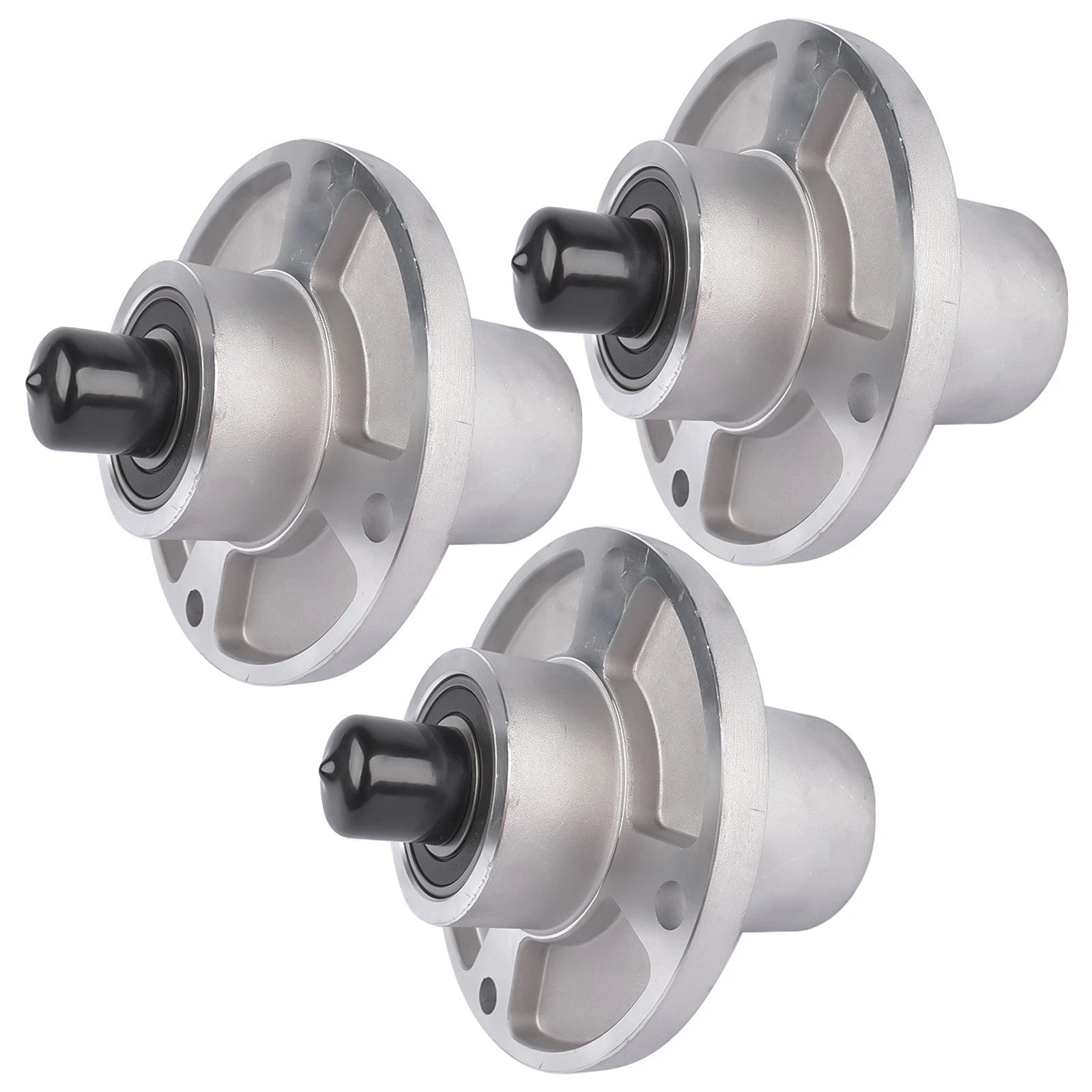 Set of 3 Spindles for Hustler Raptor Flip-Up (48-60 inch Deck)