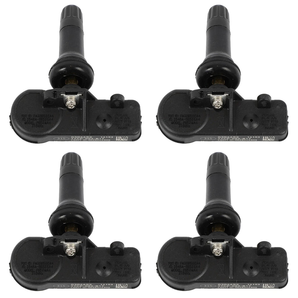 Set of 4 TPMS Tire Pressure Monitoring System Sensors for Chrysler Dodge Jeep
