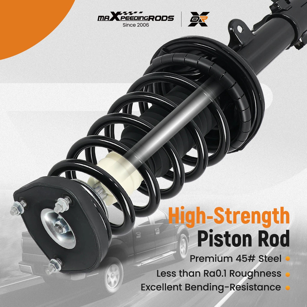 Pair Complete Rear Strut w/ Coil Spring for Hyundai Tucson (2005–2009) 172222