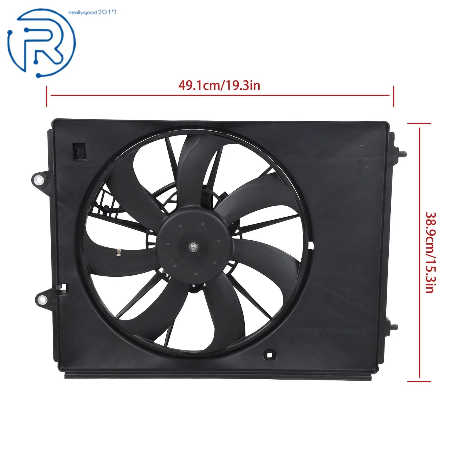 A/C Condenser Fan Assembly for Acura MDX (2014–2020) Honda Pilot (2016–2020)