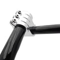 1 1/4" 16" Tall Adjustable Black Handlebar for Harley Touring (1986–2020)