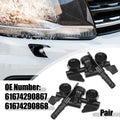 1 Pair Headlight Washer Nozzle for BMW 330xi (2001–2005)