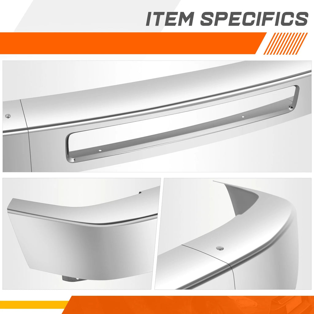 Front Bumper Face Bar Chrome for Ford E-150 E-250 E-350 E-450 (2008–2019)