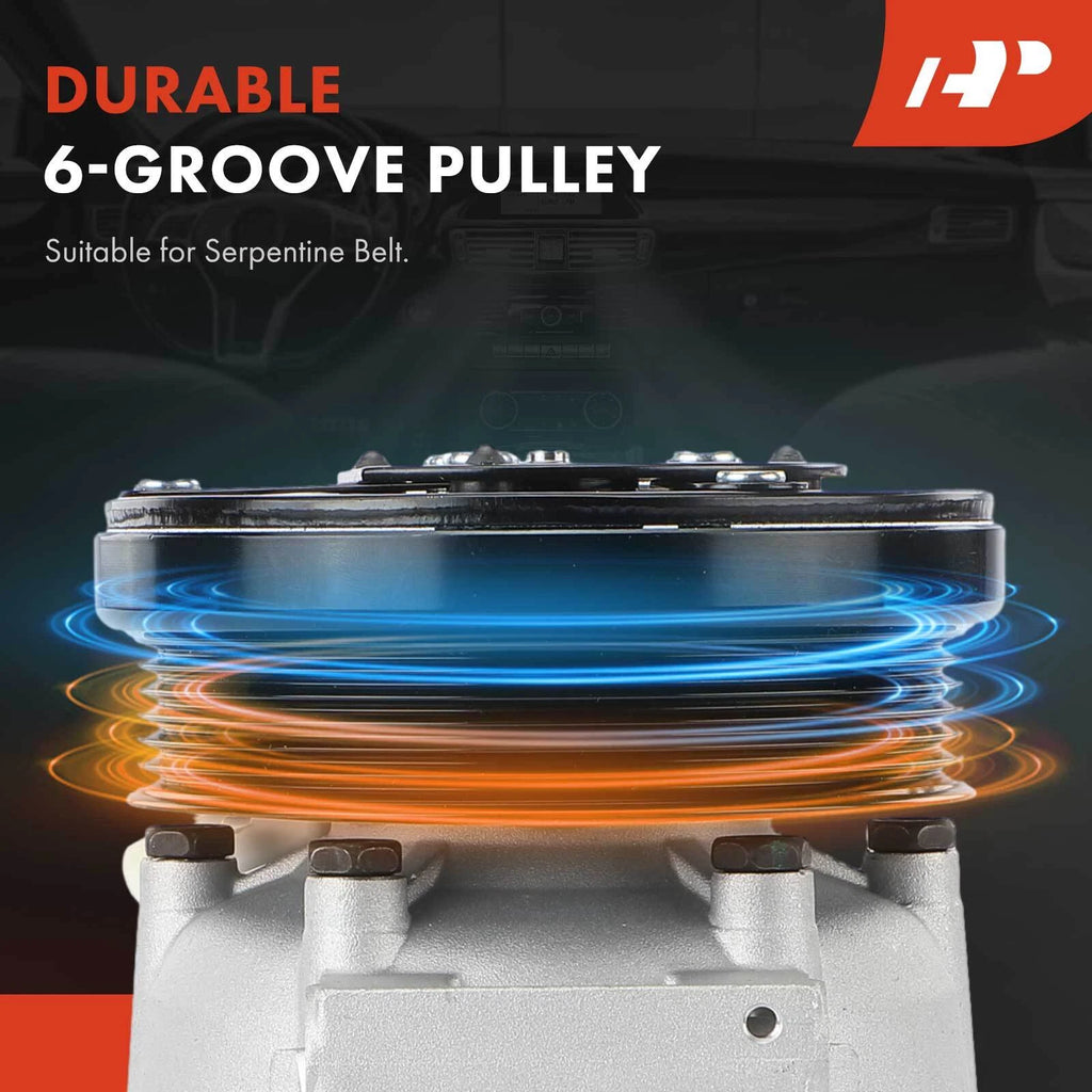 A/C Compressor with Clutch for Chevrolet Aveo (2014-2016)