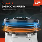 A/C Compressor with Clutch for Chevrolet Aveo (2014-2016)