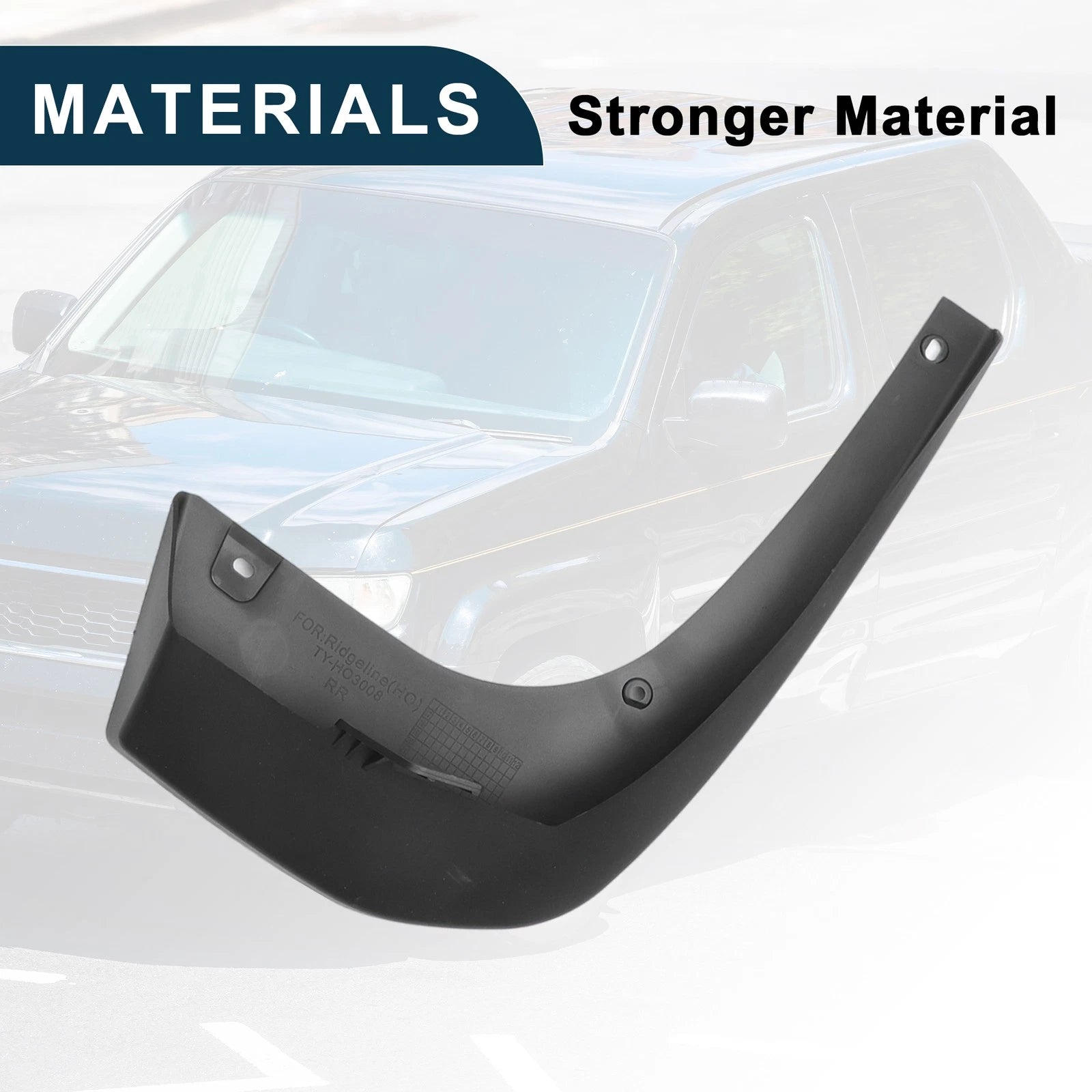 Mud Flap Splash Guard for Honda Ridgeline (2017–2023)
