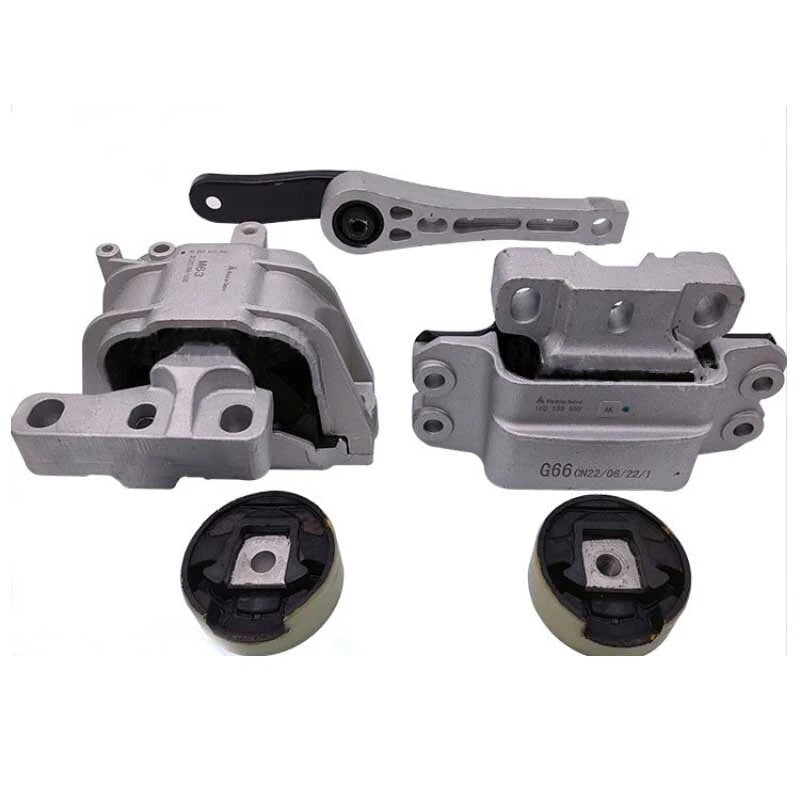 Engine Transmission Motor Mount Kit 1K0199262BE for VW Jetta Golf Passat (2006–2010)