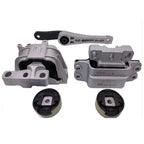 Engine Transmission Motor Mount Kit 1K0199262BE for VW Jetta Golf Passat (2006–2010)