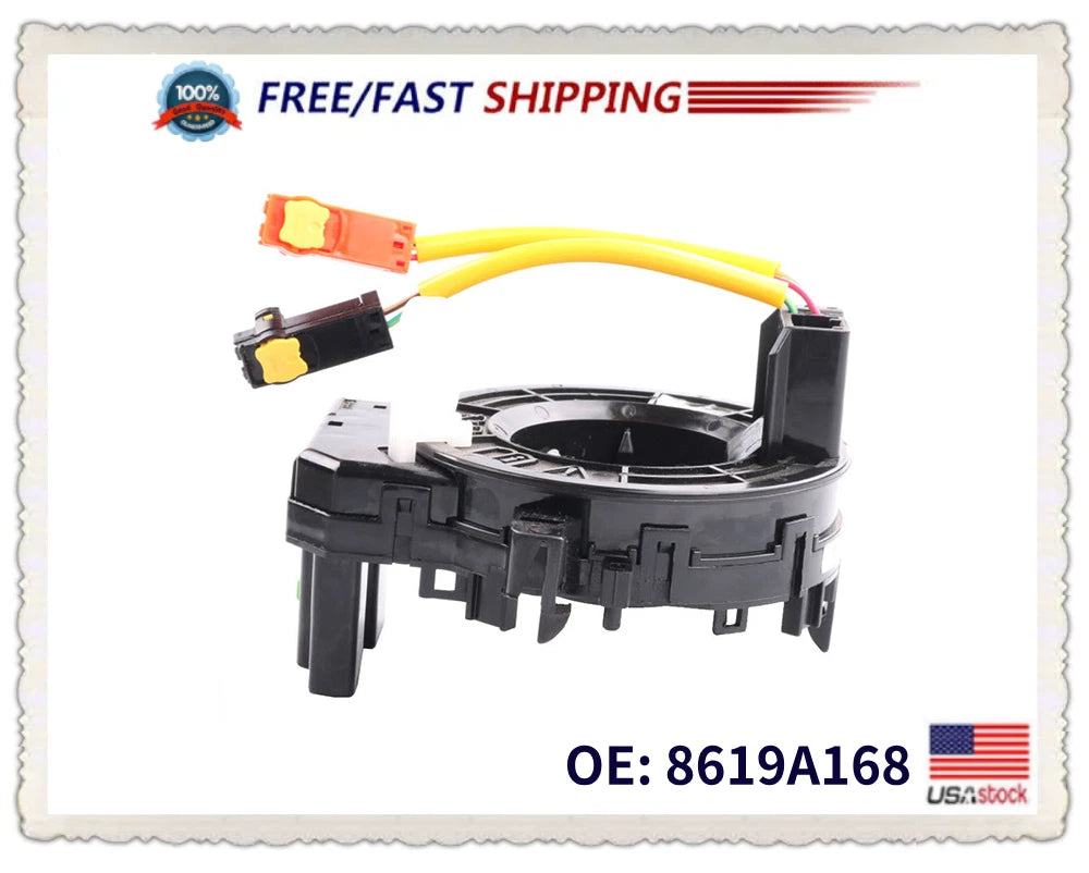 Squib Spiral Cable Clock Spring 8619A168 for Mitsubishi Outlander Mirage (2003–2023)