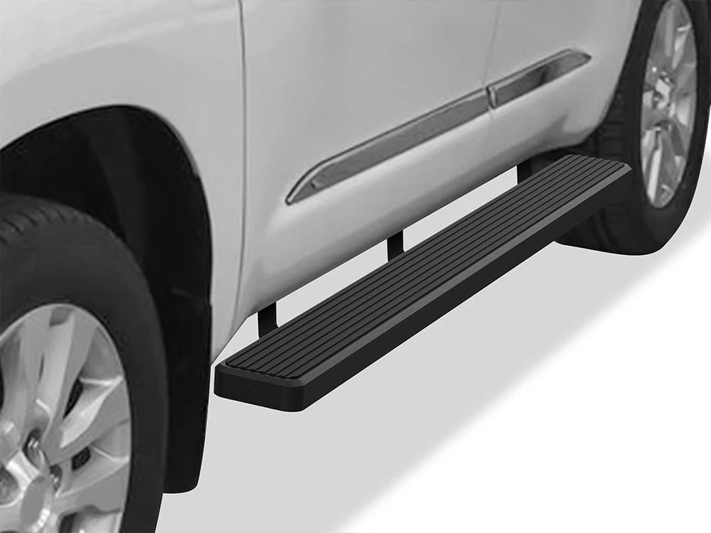 Running Boards for Toyota Sequoia (2008–2022) - 6 Inch Matte Black