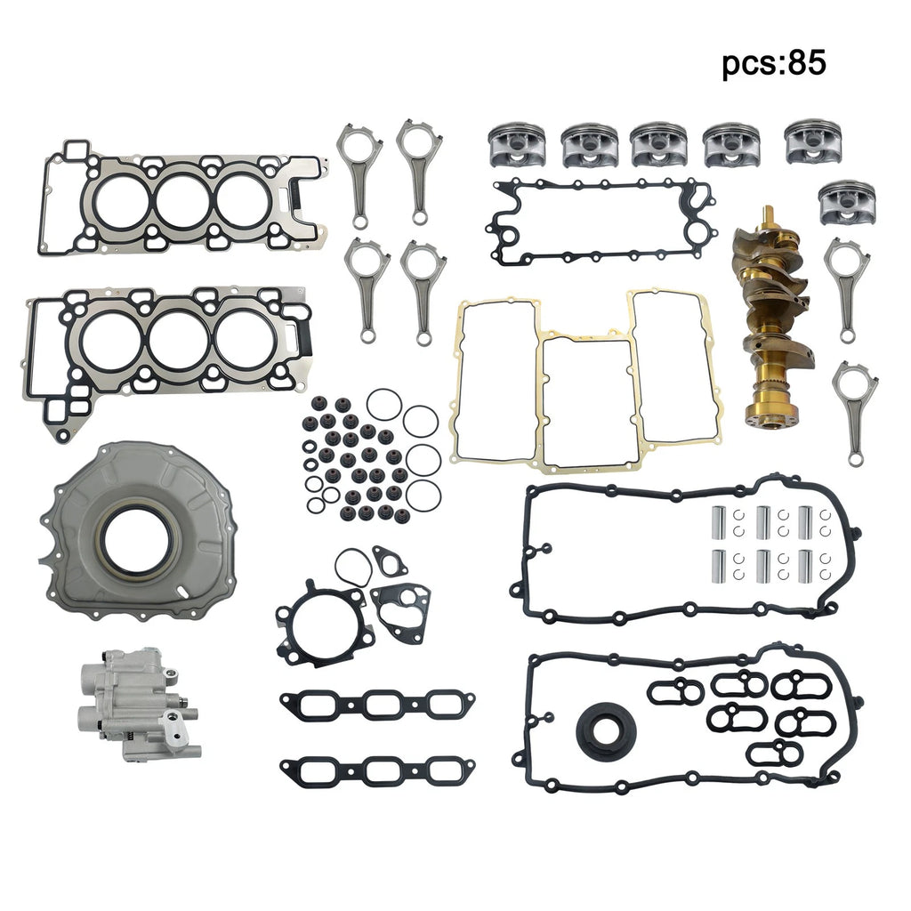 Engine Rebuild Overhaul Kit for Jaguar F-Type (2014–2020)