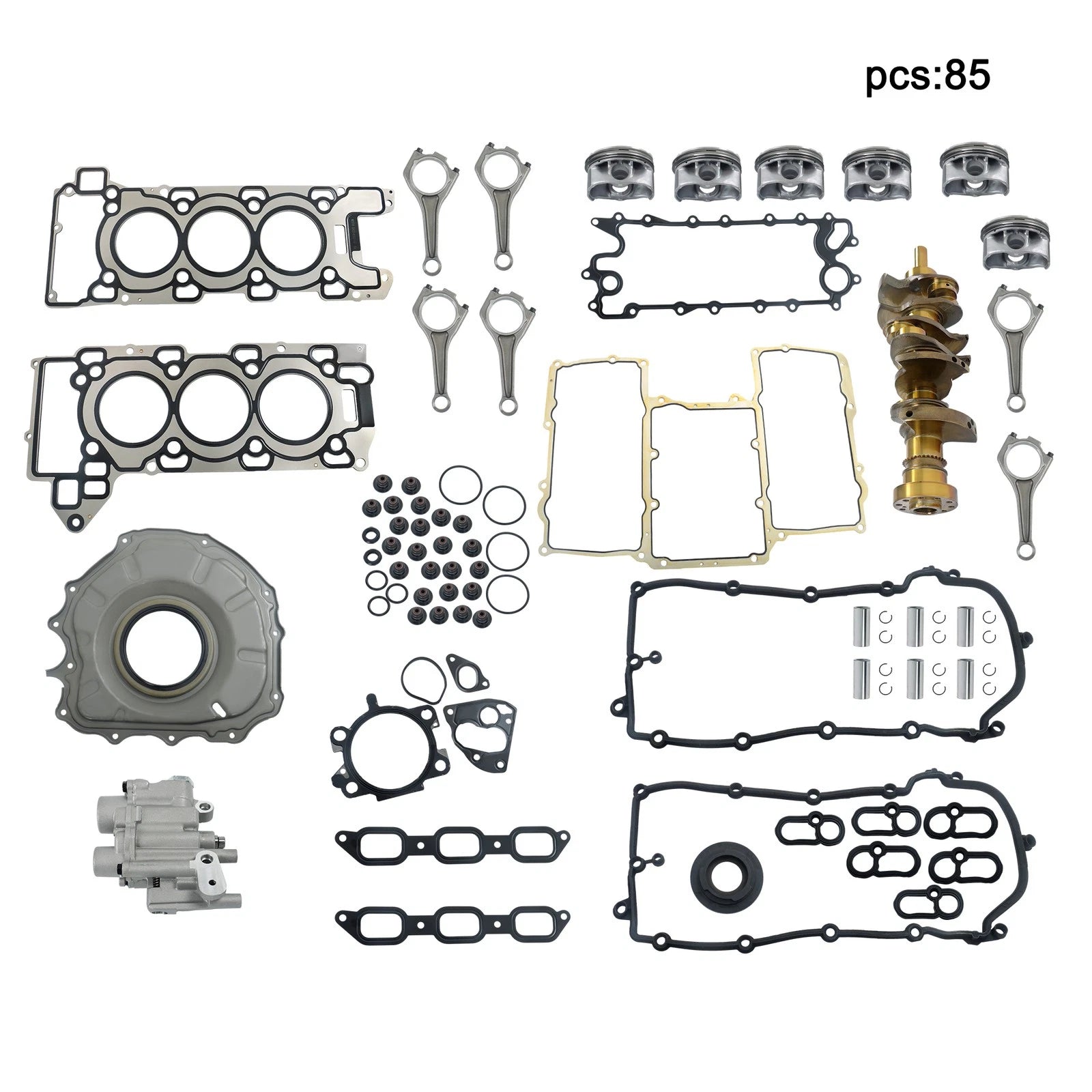 Engine Rebuild Overhaul Kit for Jaguar F-Type (2014–2020)