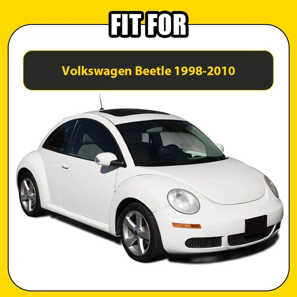 Dash Cover Mat for Volkswagen Beetle (1998–2010) Black Dashboard Carpet