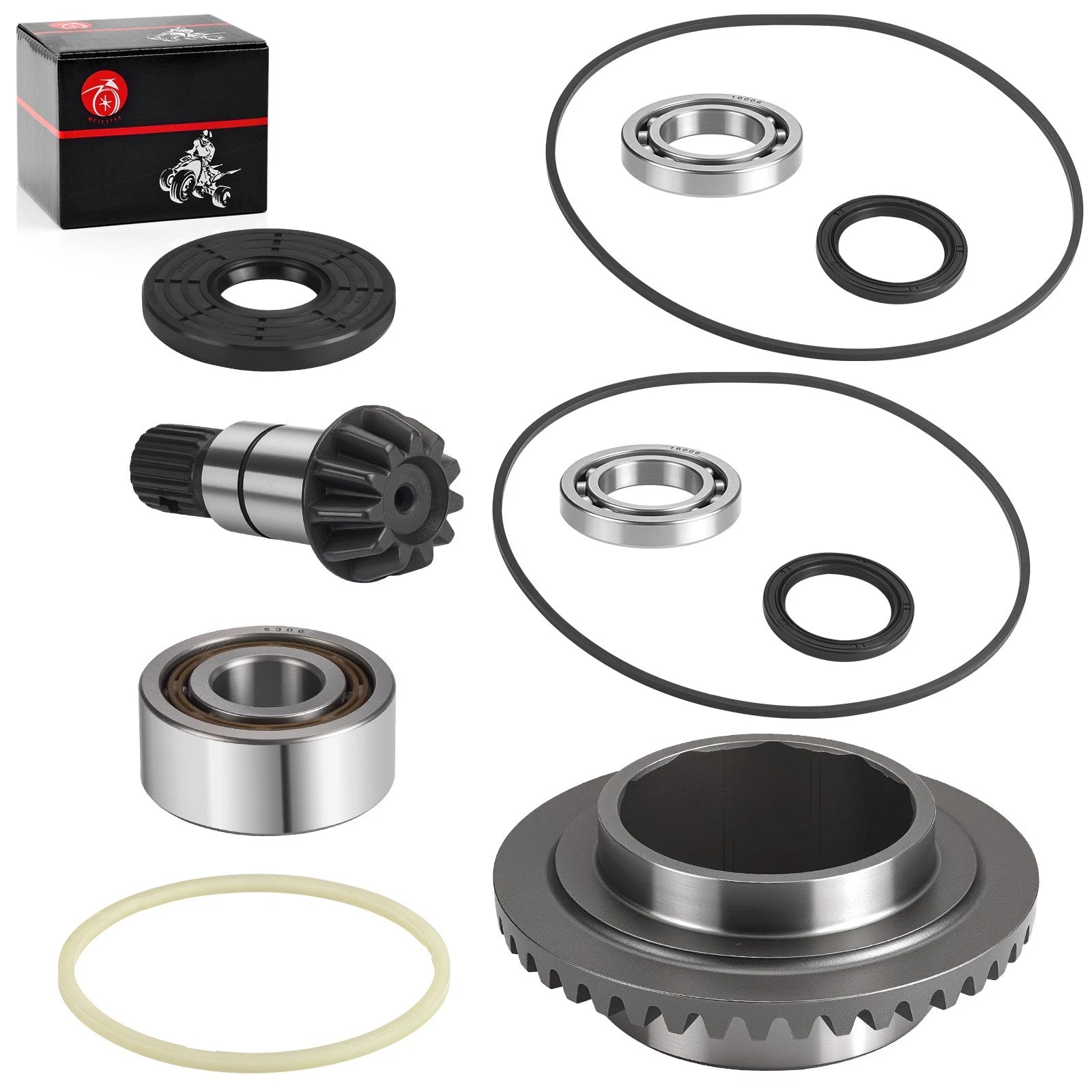 Front Differential Ring Pinion Gear Bearing for Polaris RZR 570 800 900 (2008–2021)