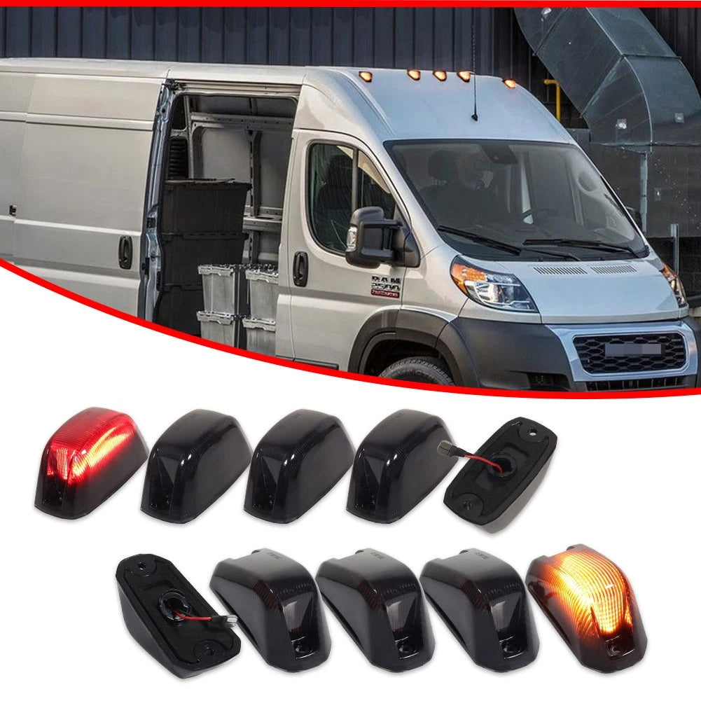 LED Smoked Lens Top Clearance Marker Lights for Ram ProMaster 1500 (2014–2023)