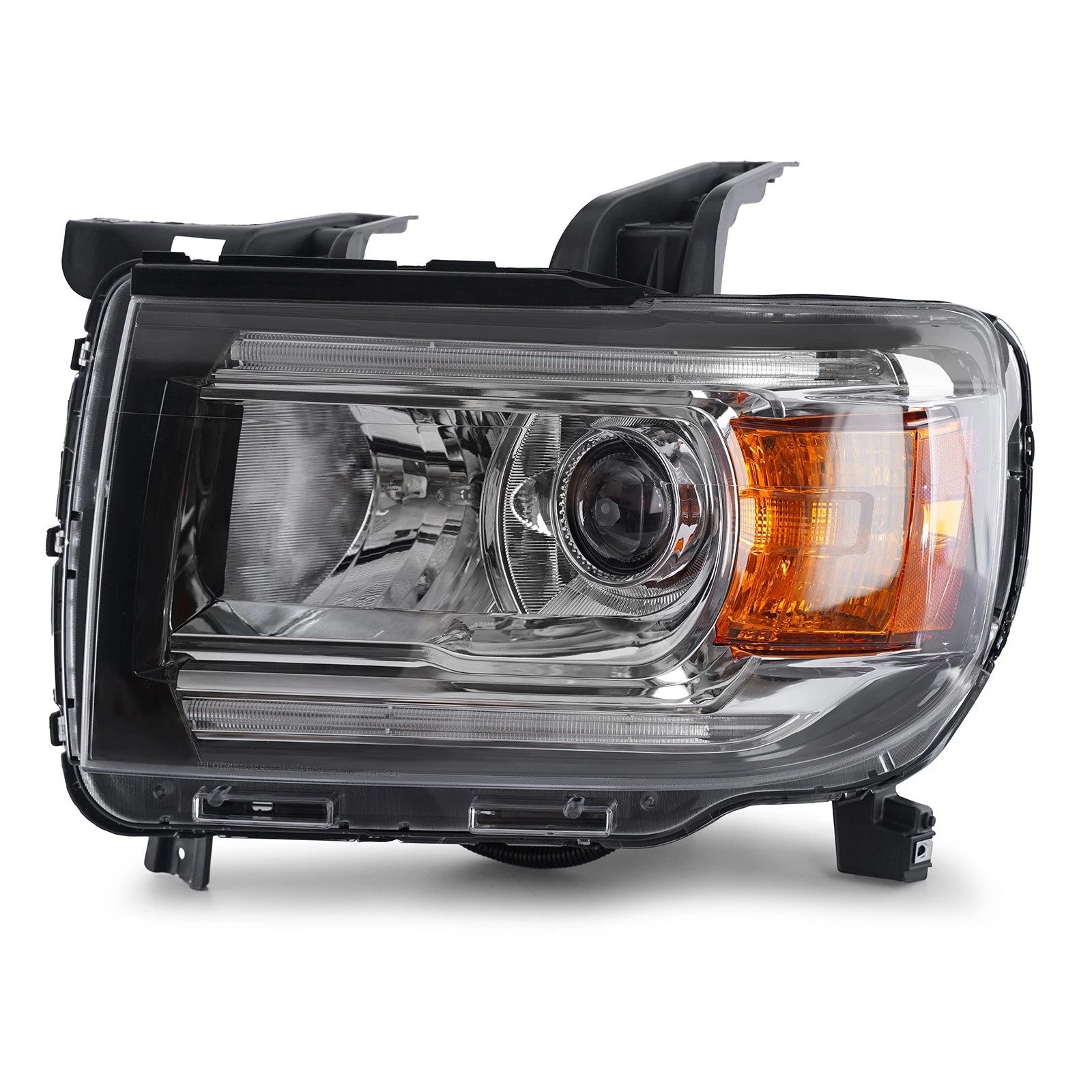 Halogen Headlight LED DRL Projector for GMC Canyon (2015–2022)