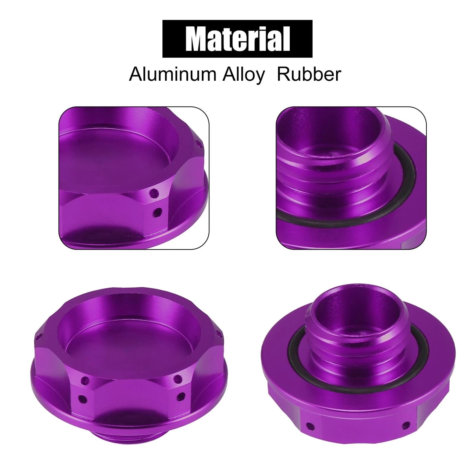 Gas Engine Oil Filler Cap Plug Cover for Subaru Impreza, Outback, Legacy (1993–2023)