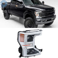 Chrome Full LED Headlight for Ford F250 SuperDuty (2020–2022)
