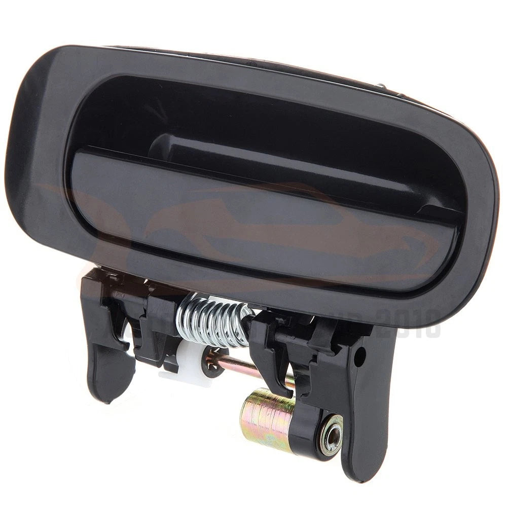 Door Handle for Toyota Corolla (1998-2002) Black Exterior Rear Left