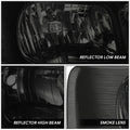 Headlights for Chevy Express GMC Savana 1500 2500 3500 (2003–2022) Chrome Smoked