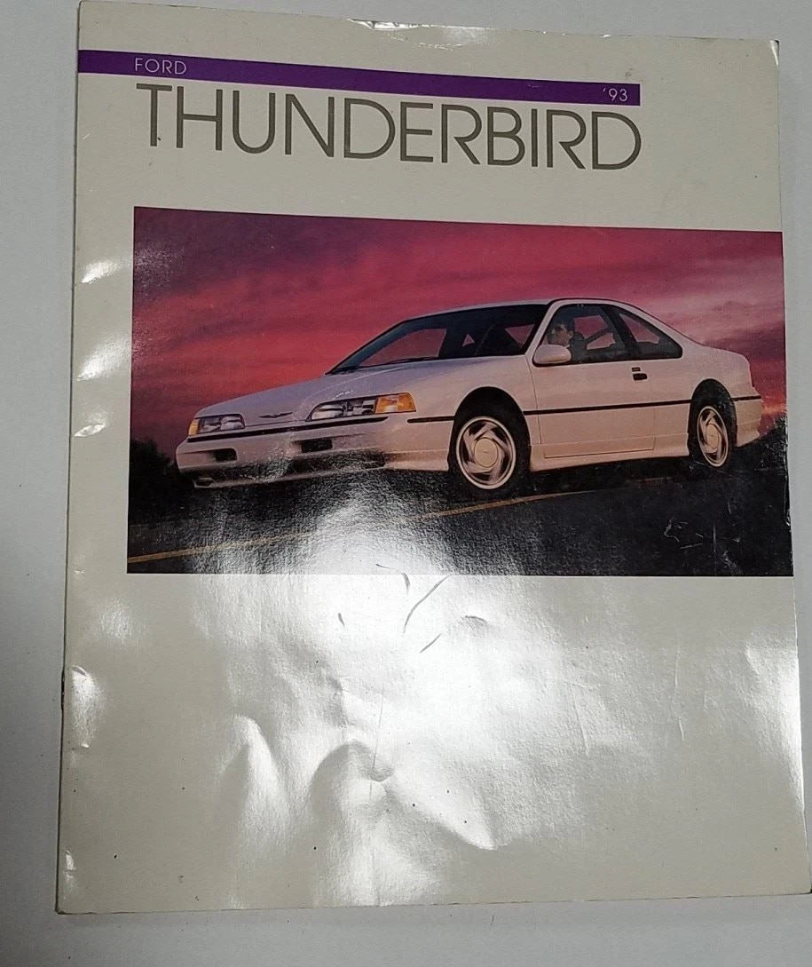 Sales Brochure for Thunderbird (1993) Grade B