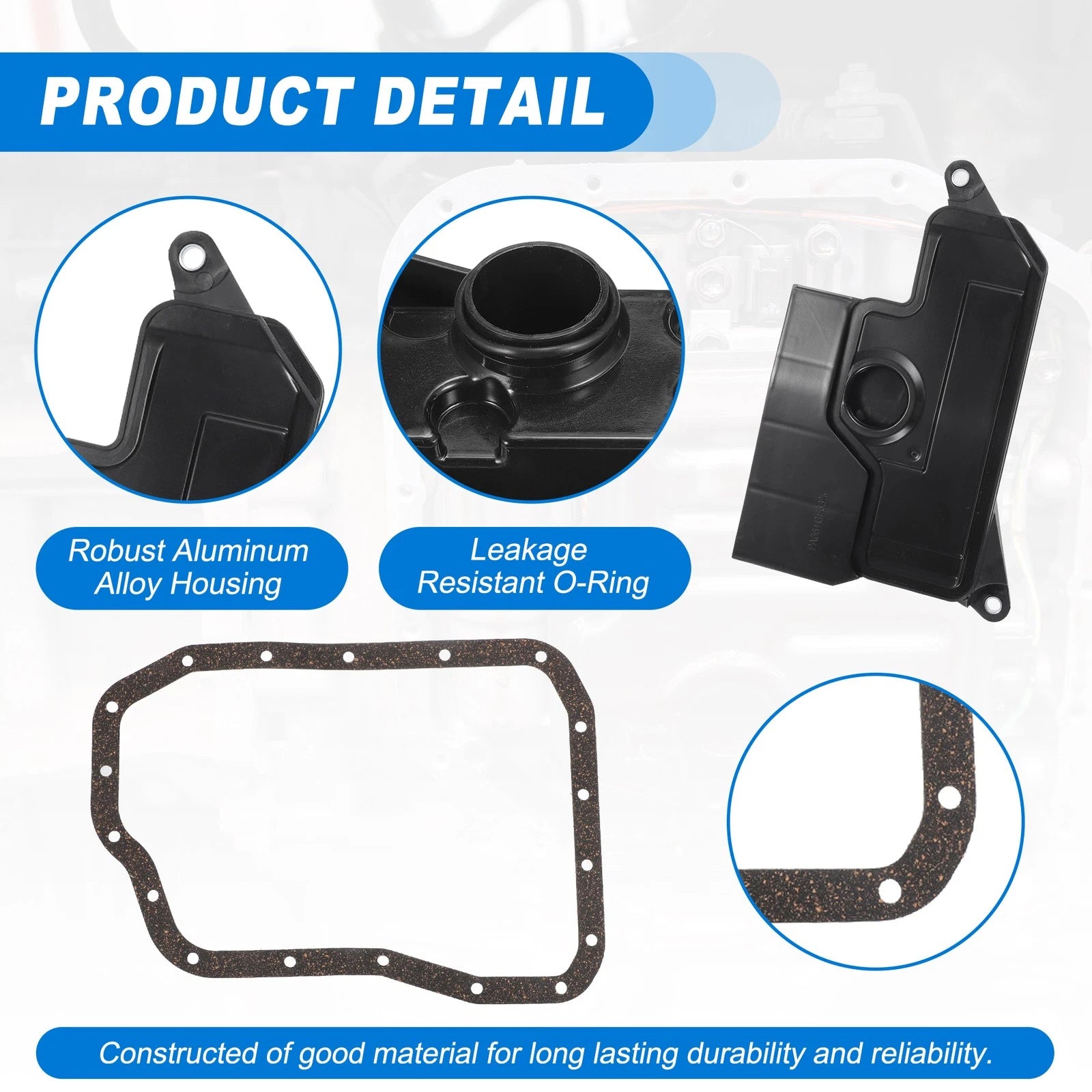 Transmission Filter Oil Pan Gasket Kit for Toyota Avalon (No. 3533048020)