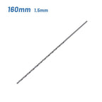 Extra Long HSS Drill Bit Set for Plastic Wood (1.5/2.5/3.5/4.5/5.5mm)