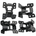 4Pcs Door Hinge Kit for Camaro Firebird Nova (1968–1969) Upper Lower Hinges
