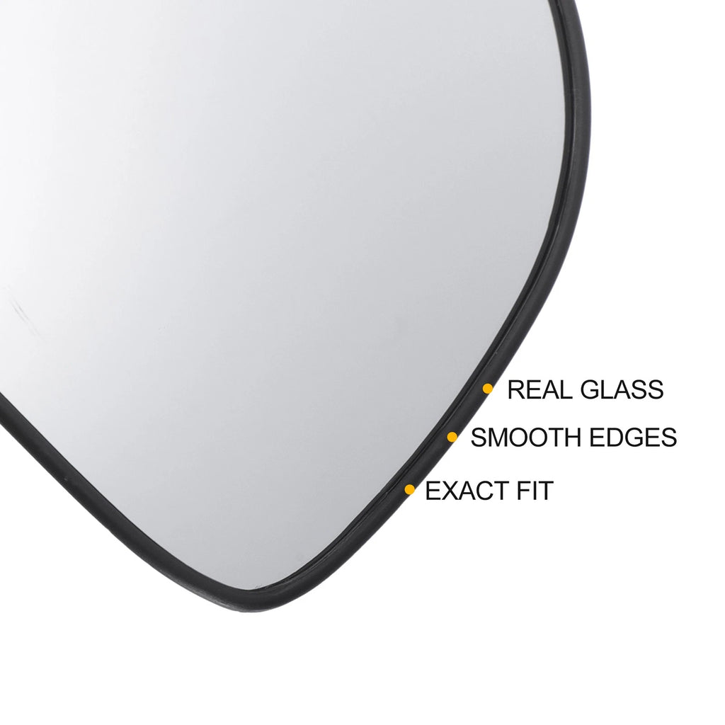 Heated Right Side Mirror Glass for Hyundai Santa Fe (2007–2009)