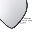 Heated Right Side Mirror Glass for Hyundai Santa Fe (2007–2009)
