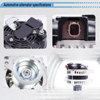 Alternator 11390 for Honda Accord (2008–2012) Acura TSX (2009–2014) L4 2.4L