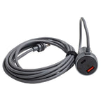 Car Accessory / 300cm / Mini Charging Cable With Voltage Display for Starlink
