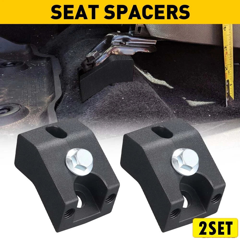 1.25" Front Seat Riser Spacers for Toyota Tacoma 4Runner FJ (2005–2023)
