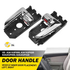 Inside Door Handle Chrome LH & RH for Kia Spectra Spectra5 (2004–2009) 826202F000