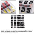8 Way LED Fuse Box Block Holder for Universal Use