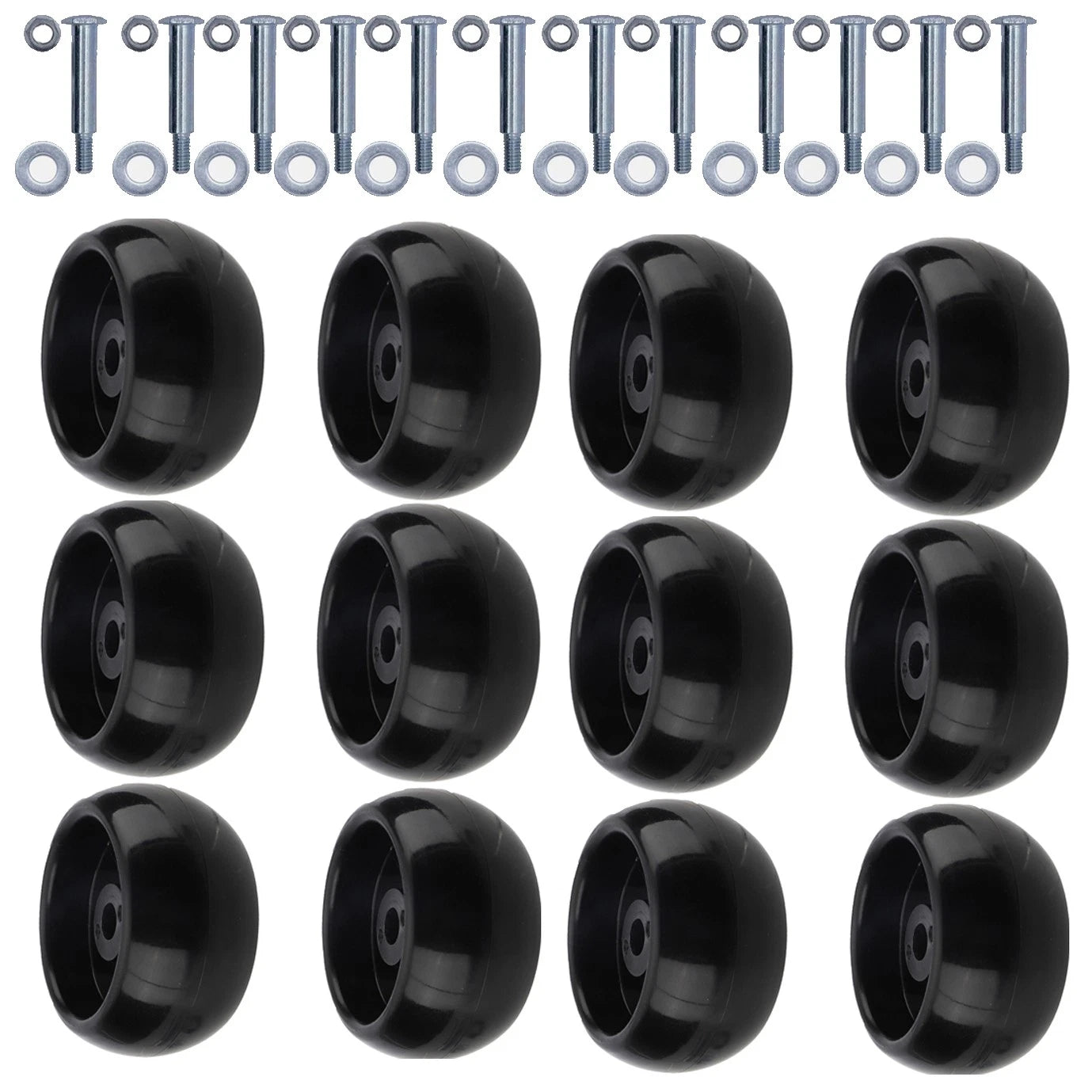 Deck Wheels & Bolt for Snapper Simplicity (1714760SM 1714760 703128 703976)