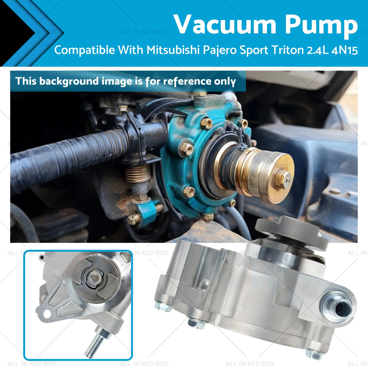 Vacuum Pump for Mitsubishi L200 KL2T KL1T 2400 Diesel 4N15 (2015–On)