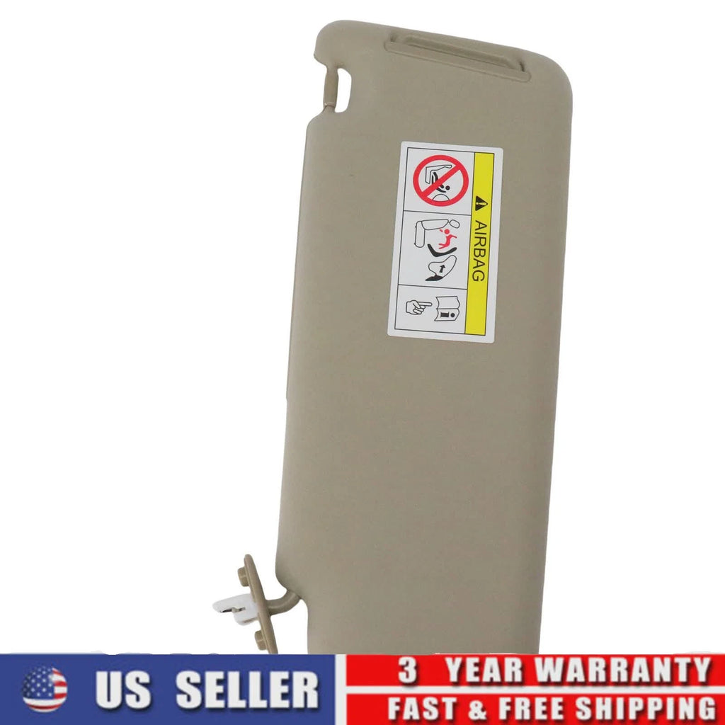 1PC Beige Sun Visor w/ Mirror for Toyota Lexus GX460 (2010–2023)