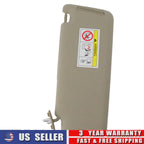1PC Beige Sun Visor w/ Mirror for Toyota Lexus GX460 (2010–2023)