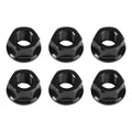 6x Rear Sprocket Nuts M10 x 1 Black for Ducati 1098 1098S 1098R 1198 S (2007–2011)